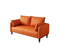 Sofá Loveseat Moderno para Sala de Estar con Patas elevadas, de Cuero, Suave y cómodo, Ideal para Sala de Estar, Oficina, Dormitorio y Estudio.(B,140cm)