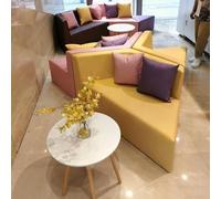 Sofá modular para salas de negociación y conferencias, tarjetero con forma especial, ideal para bibliotecas y empresas, juego de 9 piezas