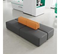 Sofá Modular, Sofás De Doble Cara Uno Frente Al Otro, Conjunto De Sofás para Oficina Y Ocio, Fácil De Limpiar Y Montar, para Banco/Sala De Negocios/Tienda De Ropa/institución 2.8M