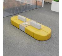 Sofá Modular, Sofás De Doble Cara Uno Frente Al Otro, Conjunto De Sofás para Oficina Y Ocio, Fácil De Limpiar Y Montar, para Banco/Sala De Negocios/Tienda De Ropa/institución 3M