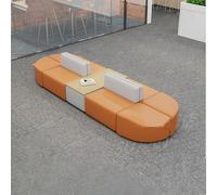 Sofá Modular, Sofás De Doble Cara Uno Frente Al Otro, Conjunto De Sofás para Oficina Y Ocio, Fácil De Limpiar Y Montar, para Banco/Sala De Negocios/Tienda De Ropa/institución 3M