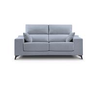 Sofá noelia 2 plazas color azul claro