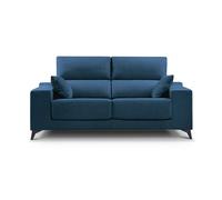 Sofá noelia 2 plazas color azul marino