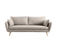 Sofá nórdico 3 plazas beige CREEP