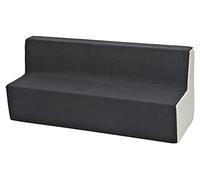 Sofá para ninos cama infantil para el juego cómodo ligero (color: gris-beige)