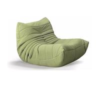 Sofá pequeño de tela, sofá nórdico perezoso, sala de estar, balcón, suelo, ocio, salón, tienda, decoración, sofá, silla, sofás pequeños para espacios pequeños (B)