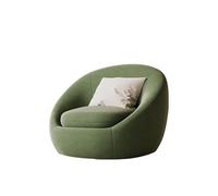 Sofá pequeño minimalista moderno para sala de estar, silla individual para salón de belleza, B & B, ideal para espacios pequeños, perfecto para ocio y negociación