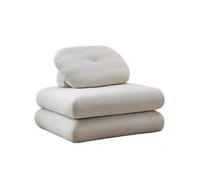 Sofá pequeño para sala de estar sola tela sofá simple casa tofu bloque sofá dormitorio tatami sofás para sala de estar