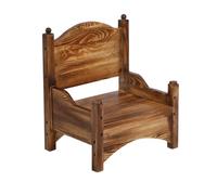 Sofá pequeño retro para bebé, sofá para posar fotos, accesorios de fotografía, muebles de fotografía