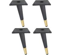 Sofá pie 4 patas cónicas inclinadas for mesa de centro, mueble de TV, armario de cristal, reposapiés de 15/20 cm.(200mm)