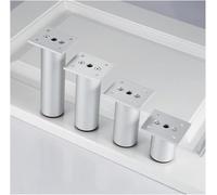 Sofá pie Patas de mesa ajustables y duraderas Patas de muebles de metal resistentes for escritorios, mesas de café, muebles, tablas de comedor, escritorios(30cm(11.8In))