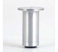 Sofá pie Patas For Muebles Plateadas, Capacidad De Carga: 600 KG, 8-20 Cm Patas For Muebles Patas For Sofá Patas For Gabinete Redondas Aleación De Aluminio|Galvanizado(8cm)