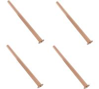 Sofá pie Patas verticales for muebles de madera maciza, patas de sofá naturales, patas de repuesto for mesas y sillas, juego de 4, haya (000 mm/7,9 pulgadas)(700mm/27.6in)