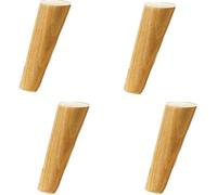 Sofá pie Pies de muebles inclinables Pies de sofá de madera maciza Pies de gabinete de TV Pies de mesa Pies de cocina Pies de mesa de centro Pies de mesa de comedor, 10 cm-70 cm 4 piezas(23.6in(60cm))