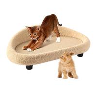Sofá rascador para gatos, de grandes dimensiones de sisal - Cama con rascador con forma de sofá | Indicado para su uso en habitaciones, apartamentos, dormitorios, patios, balcones, puertos