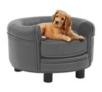 Sofá redondo para perros color Gris