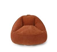 Sofá relax de suelo homemiyn tipo puff de corduroy con relleno de espuma