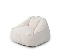 Sofá relax de suelo homemiyn tipo puff de corduroy con relleno de espuma