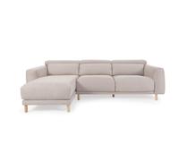 Sofá Singa de 3 plazas con chaise longue izquierda