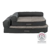 Sofá Vital Bendson 100 × 80 cm gris oscuro/gris claro