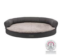Sofá Vital Bendson 100 × 80 cm gris oscuro/gris claro