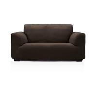 SofaCamaleon ® - Funda Sofá para 3 Plazas con Teconología Superelastic - Funda Sofá Extrasuave Color Marrón Modelo Marcela
