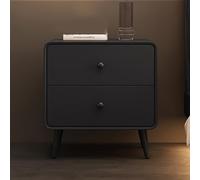 SOFACHEN Mesitas de Noche, Mesita de Noche Moderna, Extremo del Sofá para Dormitorio, Mesa Auxiliar con 2 Cajones Mesita Auxiliar, Robusta y Estable, para Dormitorio, Oficina, Salón(Color D,40cm)