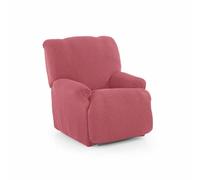 SOFASKINS® funda para sillon relax reclinable, Funda sillon súper elástica, Funda sofa con diseño exclusivo, transpirable y duradera, funda para sofá fácil de colocar. Medida 70-90Cm. Color Rosa Claro