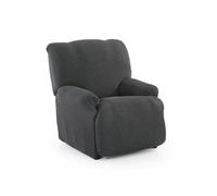 SOFASKINS® Funda para Sillon Relax reclinable, Funda Sillon súper elástica, Funda Sofa con diseño Exclusivo, Transpirable y Duradera, Funda para sofá fácil de Colocar. Medida 70-90Cm. Color Gris OSC.