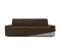 SOFASKINS® Funda para sofá superelástica, Funda de sofá de 3 plazas, Transpirable, cómoda y Duradera, fácil de Instalar, Dimensiones (180-230 cm), Color Gris