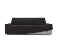 SOFASKINS® Funda superelástica, Funda de sofá de 4 plazas, Transpirable, cómoda y Duradera, fácil de Instalar, Dimensiones (230-270 cm), Color Negro