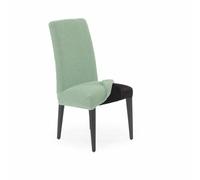 SOFASKINS® Fundas sillas de Comedor Pack X2, Funda sillas Comedor súper elástica, diseño Exclusivo, Transpirable y Duradera, Funda sillas con Respaldo fácil de Colocar. Medida 40-60cm. Color Turquesa