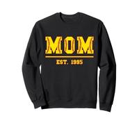 Sófbol Mamá Desde 1995 Cumpleaños Día de la Madre Vintage Sudadera