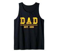 Sófbol Papá Desde 1995 Cumpleaños Día del Padre Vintage Camiseta sin Mangas