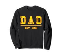 Sófbol Papá Desde 1995 Cumpleaños Día del Padre Vintage Sudadera