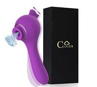 SOFCOTT portátil Ŝạtisfyęr sùcciønadør pro 5 masajeador, 10+10+10Ṿiḇrāḑòrádòr Ṃújēr original, Ŝạtisfacęr vibràdrḁdőr mṳjēr Veñdîdo Vérdạderö Femènịnô (púrpura5)