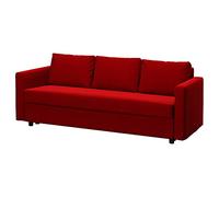 Soferia Funda de Repuesto Compatible para FRIHETEN sofá Cama de 3 plazas, Tela Elegance Red, Roja