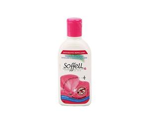 Soffell Mosquito Repellent Lotion Protects Flora Scent 70 Ml. Thailand Product by Soffell