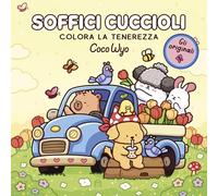 Soffici cuccioli. Libro da colorare per tutte le età (Gli originali Coco Wyo) (Libri activity)