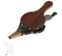 Soffietto Legna - Legno Massiccio Costruzione, Ugello In Metallo, Manico Con, Pratico Design | Strumento Soffiatore Per Caminetto Braciere Stufa A Legna Barbecue