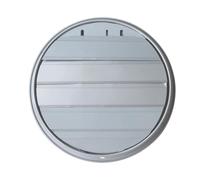 Soffit Vents Round Soffit Vent Air Outlet Cover Round Movable Covers Air Vent Grill Exhaust Fan Shutter(10inch)