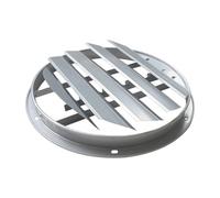 Soffit Vents Round Soffit Vent Covers Air Outlet Cover Round Vent Grill Exhaust Air Fan Movable Shutter(10inch)