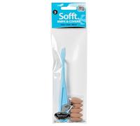 SOFFT, cuchillo nº 3 y 5 puntas ovaladas