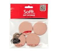 Sofft Tool 61042 - Esponjas redondas (4 unidades, para pasteles)