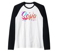 Sofia Bulgaria | Vacation Travel Camiseta Manga Raglan