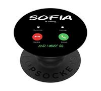 Sofía está Llamando y Debo IR a Bulgaria de Viaje PopSockets PopGrip Adhesivo