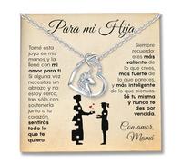 SOFIA FERRER Regalo Niña 10 Años, Colgante De Unicornio Hija, Regalos Niña 7, 8, 9, 10, 11, 12 Años, Collar Niñas Plata De Ley, Regalo Original Para Niñas, Navidad, Reyes (Hija)