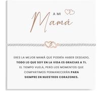 SOFIA FERRER Regalos para Mamá Originales, Pulsera Acero Inoxidable Mujer, Regalo Cumpleaños Madre, Pulsera Mamá, Regalos Dia de la Madre, Brazalete, Navidad (MAMA)
