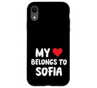 Sofía - Mi corazón Pertenece a Sofía - Amor Carcasa para iPhone XR