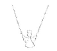 Sofia Milani - Collar para Mujeres en Plata de Ley 925 - Colgante de Ángel - 50136